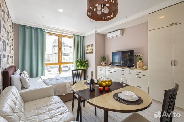 

Квартира-студия, 40 м², 2 кровати
