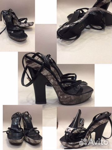 Туфли, босоножки Casadei, Италия, оригинал, р.38