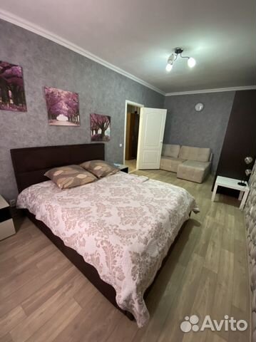 

1-к. квартира, 37 м², 2 кровати