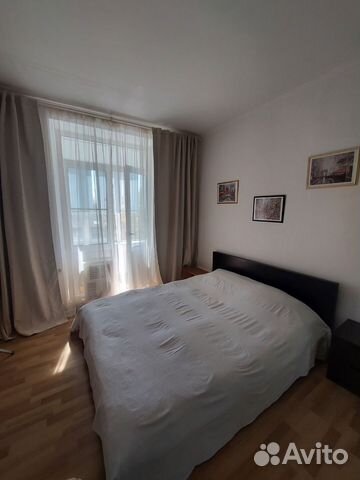 

1-к. квартира, 37 м², 2 кровати