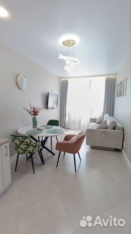 

1-к. квартира, 38 м², 2 кровати