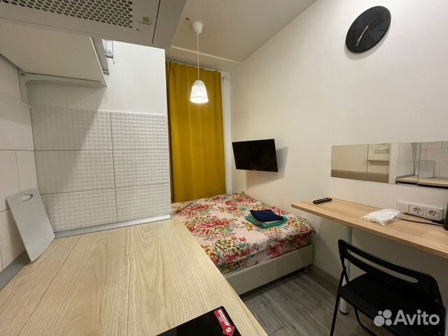 

Квартира-студия, 12 м², 1 кровать