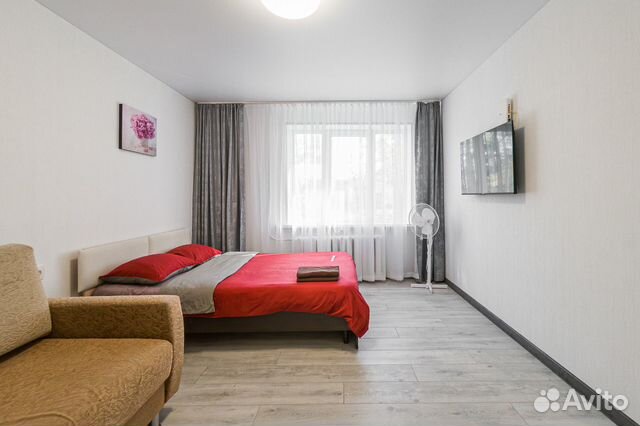 

1-к. квартира, 30 м², 2 кровати
