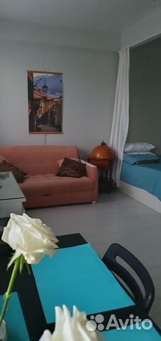 

Квартира-студия, 36 м², 2 кровати