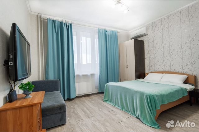 

Квартира-студия, 30 м², 2 кровати