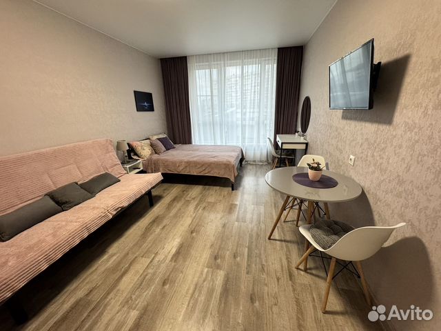 

Квартира-студия, 25 м², 2 кровати