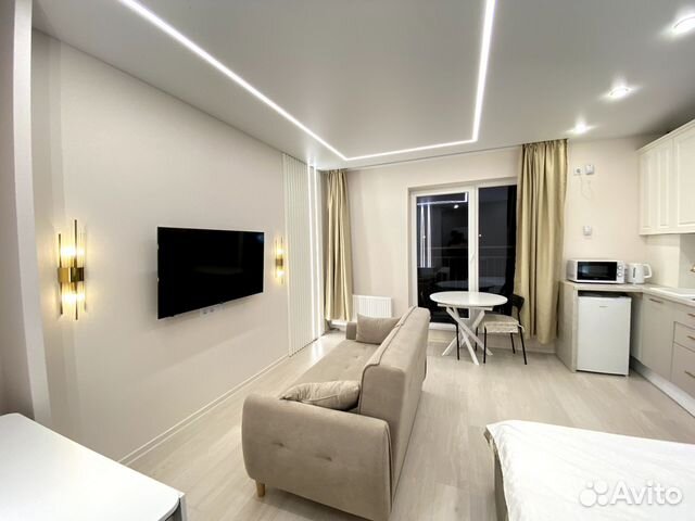 

Квартира-студия, 25,5 м², 2 кровати