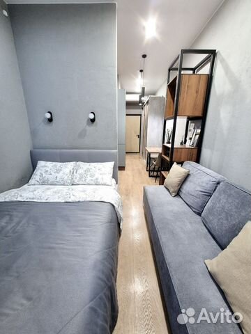 

Квартира-студия, 23 м², 2 кровати