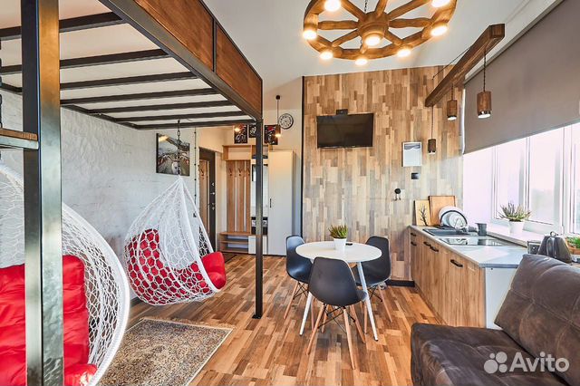 

Квартира-студия, 21 м², 2 кровати