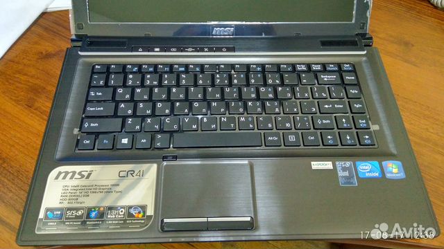 Ноутбук Msi cr41 (новый)