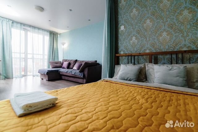 

1-к. квартира, 34 м², 2 кровати