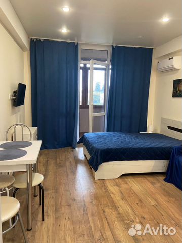 

Квартира-студия, 30 м², 2 кровати