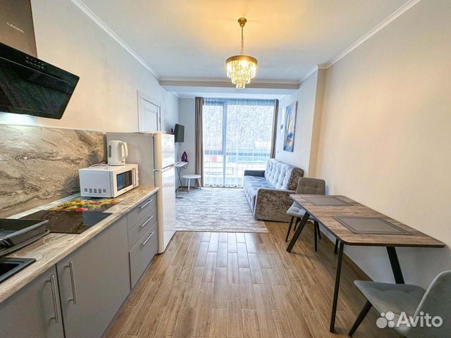 

Квартира-студия в апарт-отеле, 35 м², 2 кровати