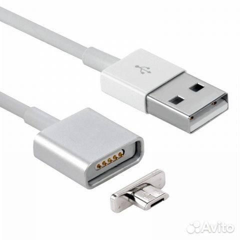 Оригинальный магнитный micro USB кабель (2.1А)