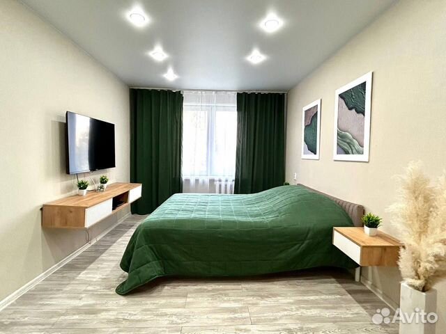 

1-к. квартира, 30 м², 2 кровати