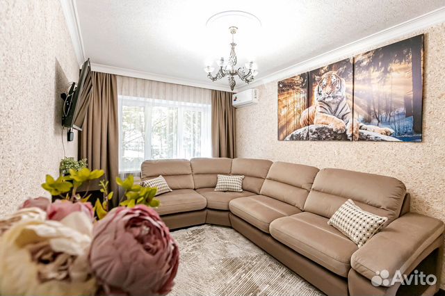 

2-к. квартира, 45 м², 2 кровати