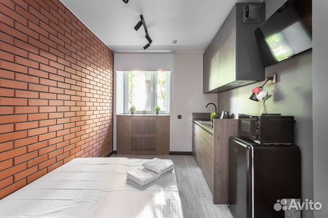 

Квартира-студия, 15 м², 1 кровать