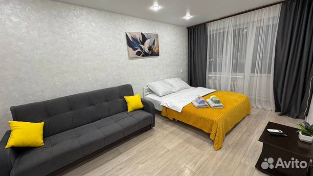 

1-к. квартира, 40 м², 2 кровати