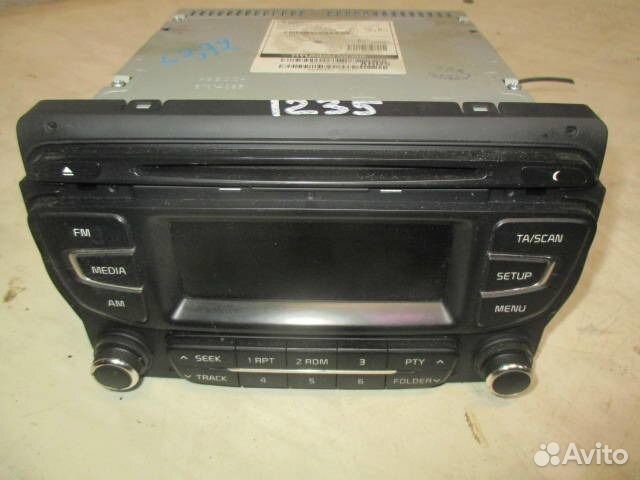 Штатное головное устройство Kia Ceed 2 JD Штатное головное устройство Kia Ceed 2 JD