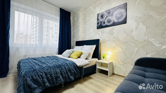 

1-к. квартира, 38 м², 2 кровати