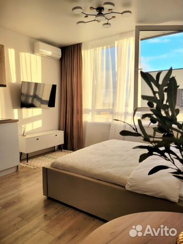 

Квартира-студия, 24 м², 1 кровать