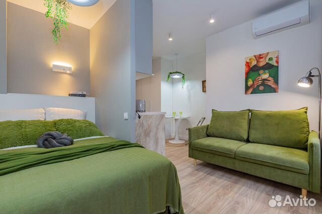 

Квартира-студия, 25 м², 2 кровати