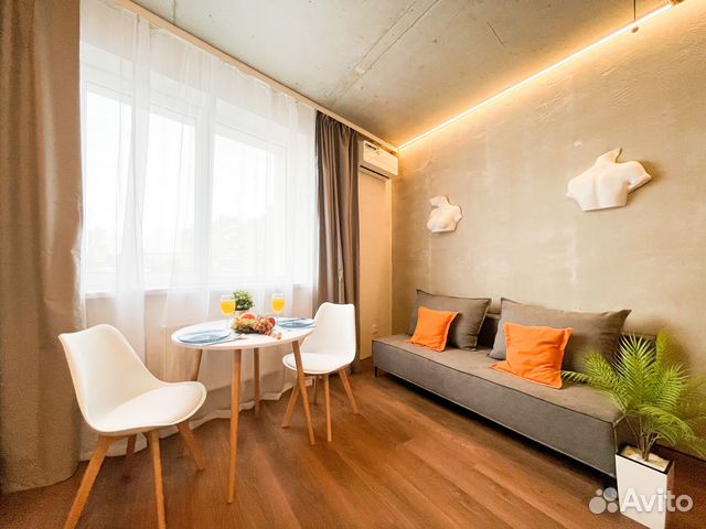 

Квартира-студия, 28 м², 2 кровати