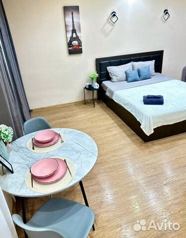 

Квартира-студия, 32 м², 2 кровати