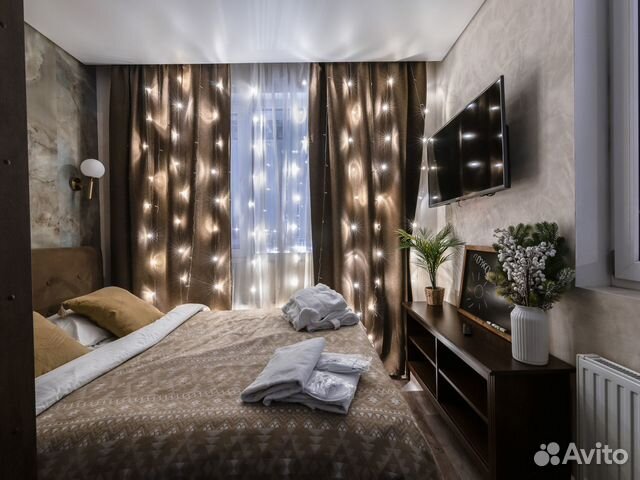 

Квартира-студия, 18 м², 2 кровати