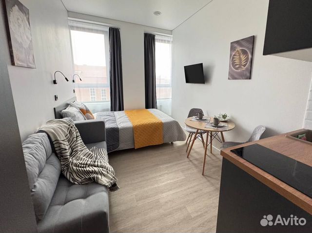 

Квартира-студия, 20 м², 2 кровати