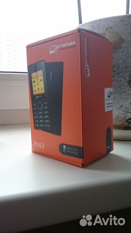 Телефон мобильный Micromax X502 Телефон мобильный Micromax X502