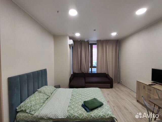 

Квартира-студия, 34 м², 2 кровати