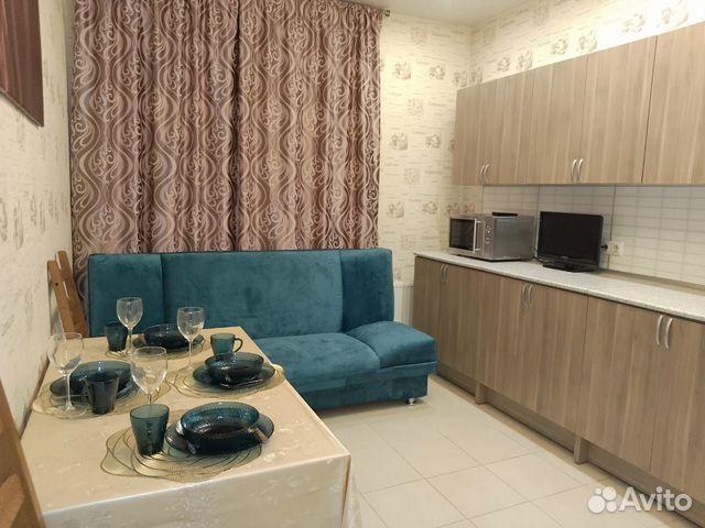 

1-к. квартира, 42 м², 2 кровати