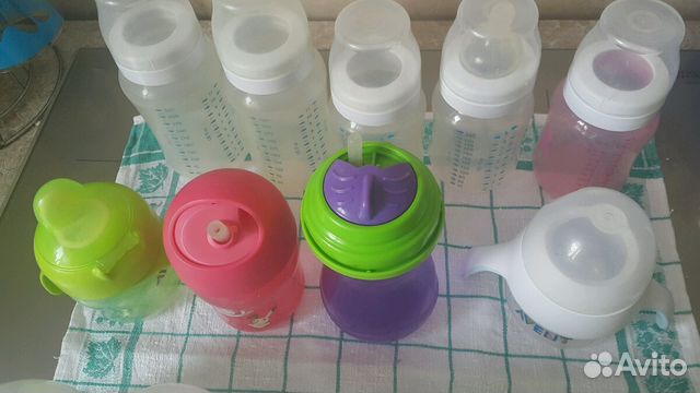 Поильники и бутылочки для кормления