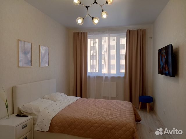 

1-к. квартира, 36 м², 2 кровати