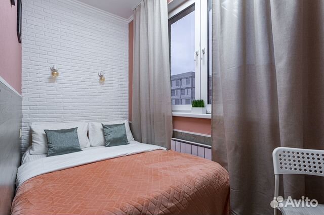 

Квартира-студия, 17 м², 1 кровать