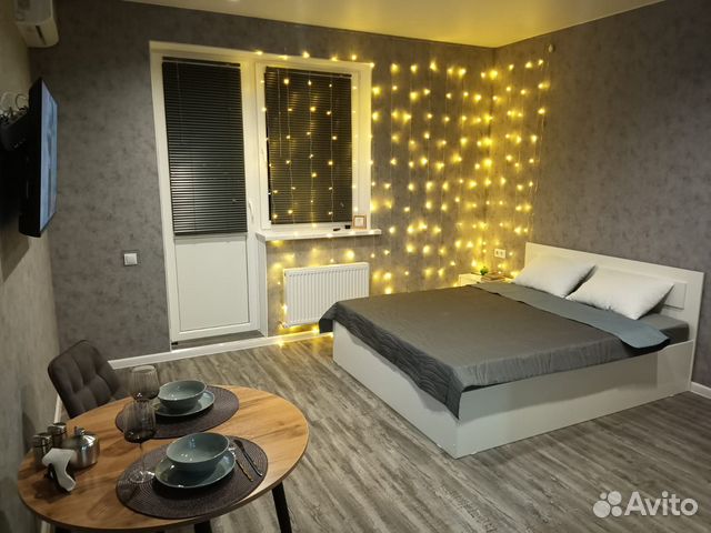 

Квартира-студия, 27 м², 1 кровать