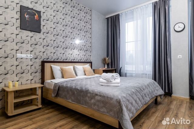 

1-к. квартира, 34 м², 2 кровати