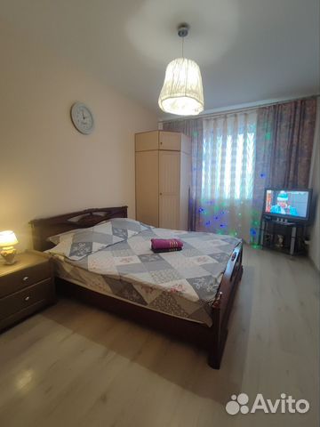 

1-к. квартира, 38 м², 3 кровати