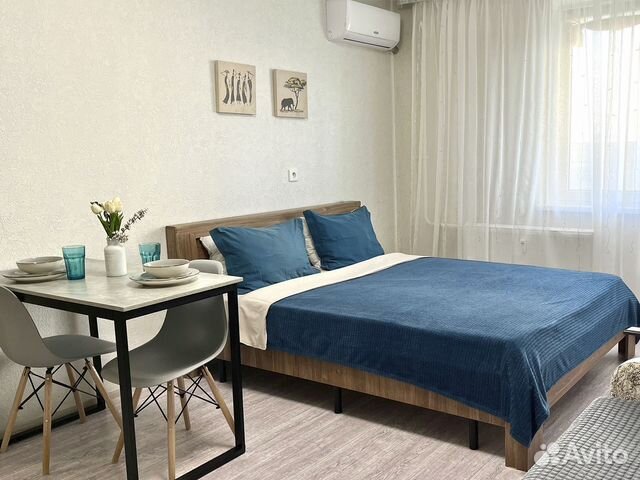 

Квартира-студия, 27,4 м², 3 кровати