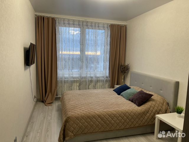 

1-к. квартира, 40 м², 2 кровати