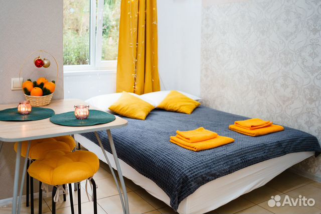 

Квартира-студия, 19 м², 2 кровати