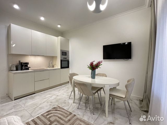 

1-к. квартира, 45 м², 2 кровати