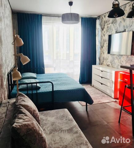 

Квартира-студия, 26 м², 2 кровати