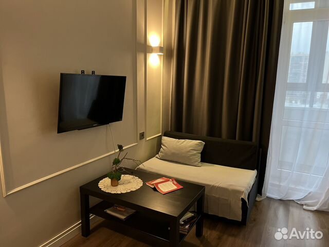 

Квартира-студия, 30 м², 2 кровати