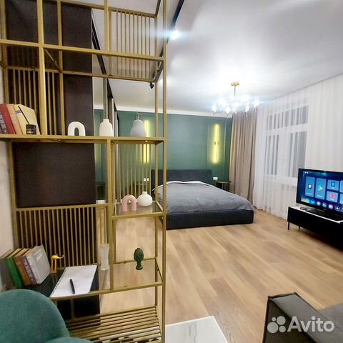 

1-к. квартира, 55 м², 2 кровати