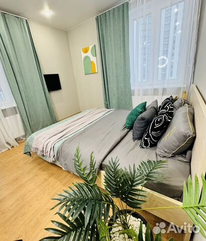 

1-к. квартира, 50 м², 2 кровати