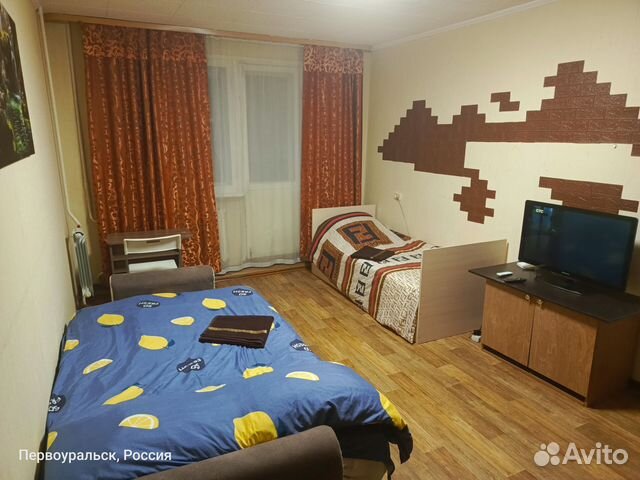 

1-к. квартира, 36 м², 3 кровати