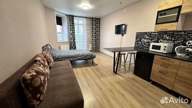 

Квартира-студия, 30 м², 1 кровать