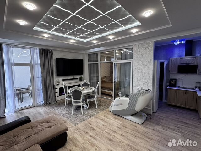 

1-к. квартира, 56 м², 2 кровати